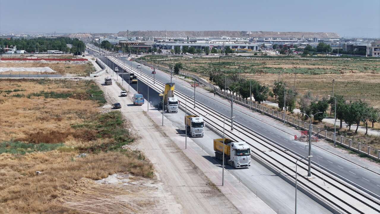 15 milyon liralık çalışma bitti, Konya'da sürücüler rahat nefes aldı 11
